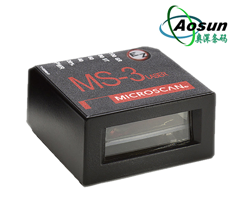 迈思肯Microscan MS-3工业固定式扫描器 一维光栅激光条码读码器