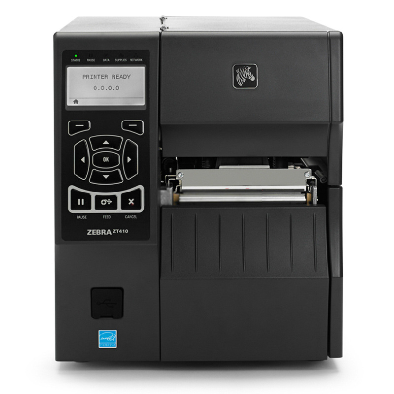 zebra条码打印机 斑马ZT410条码打印机 200DPI 300DPI 600DPI条形码打印机 标签机打印机